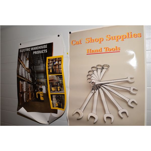 (2) CAT Shop Posters