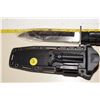 Image 2 : Knife w/ Hone & Flashlight in Sheath