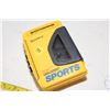 Image 1 : Vintage Sony Sports Walkman Portable Cassette Player