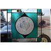 Image 2 : Glass Sandwich-Plate Stained Glass Hanger