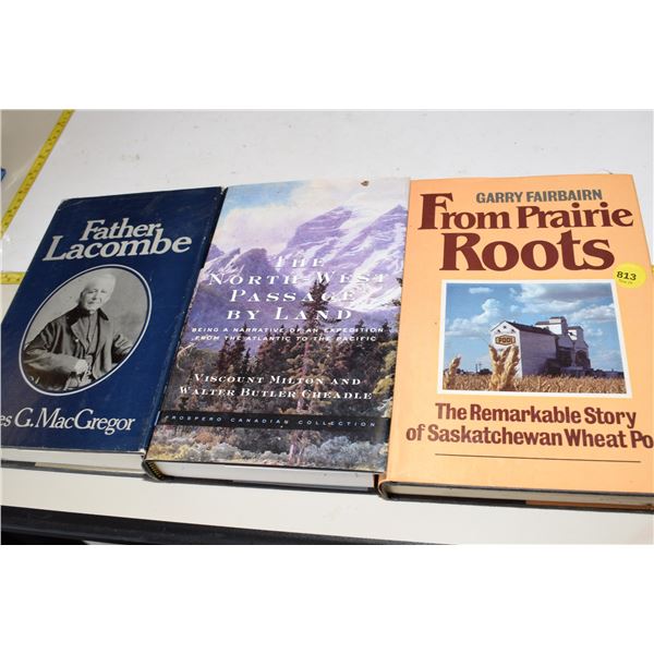 (3) Canadiana Books