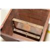 Image 4 : Vintage Clockwork Brass Mechanism in Fitted Wood Box for Unknown Insturment