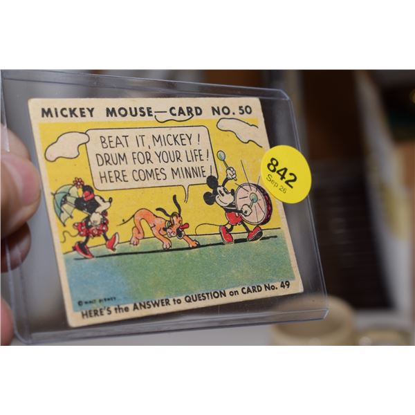RARE 1935 O-Pee-Chee Canadian Disney Card #50