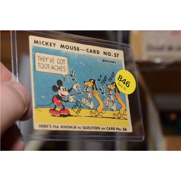 RARE 1935 O-Pee-Chee Canadian Disney Card #57