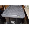 Image 1 : 102 L Heavy Duty Stacking Plastic Storage Tub