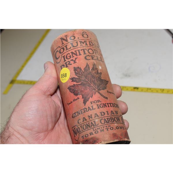 Ignitor Dry Cell Battery