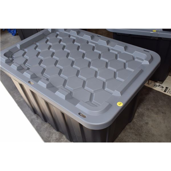 102 L Heavy Duty Stacking Plastic Storage Tub