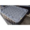 Image 1 : 102 L Heavy Duty Stacking Plastic Storage Tub