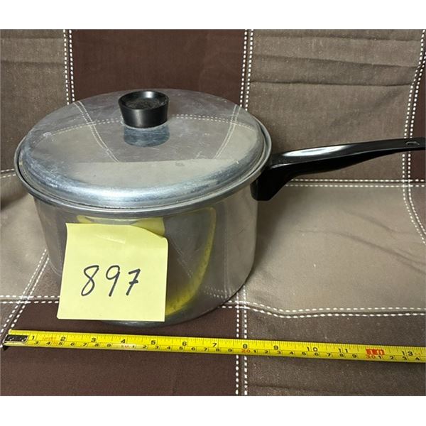 Vintage Aluminium Cooking Pot, 3 Quart