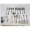 Image 1 : 919. Lot of Antique Collectors Spoons Great for Jewellery Making included a Rolex Spoon