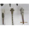 Image 8 : 919. Lot of Antique Collectors Spoons Great for Jewellery Making included a Rolex Spoon
