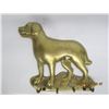 Image 3 : 921. Antique Brass Dog Key Hanger