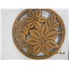 Image 2 : 923. Vintage Copper Trivet with a Point Seta Pattern