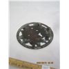 Image 3 : 923. Vintage Copper Trivet with a Point Seta Pattern