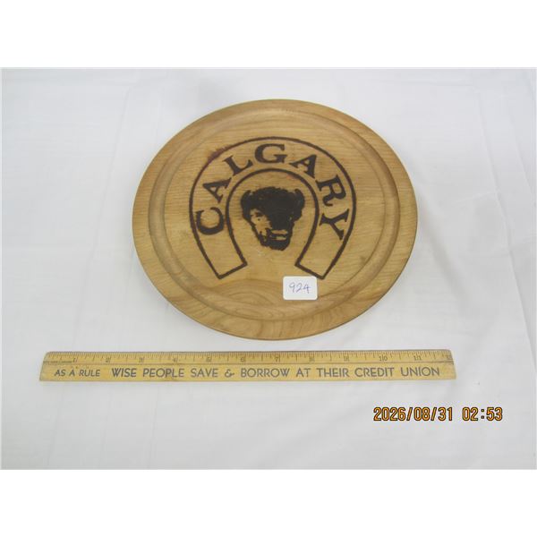 924. Calgary Beer Advertising Wooden Cutting Board
