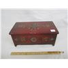 Image 1 : 925. Vintage Stash Box Hand Painted