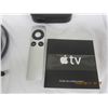Image 4 : 929. Apple TV Box with Cable and Remote