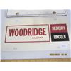 Image 3 : 932. 2 Vintage New Car Front Plates Jubilee Ford and Woodridge Mercury Lincoln Calgary