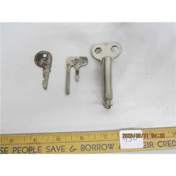 950. Antique National Cash Register Keys Hard to Find Item