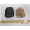 Image 1 : 960. Vintage Copper Flask with Case
