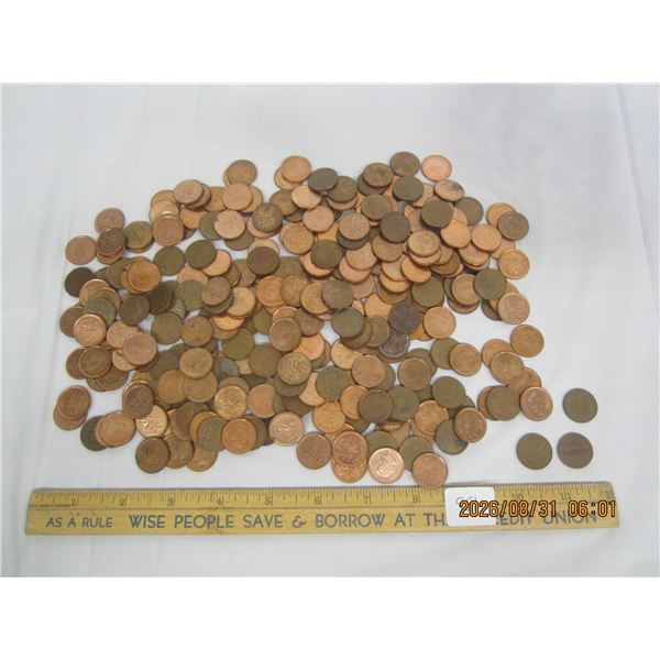 961. Lot of Unchecked Pennies