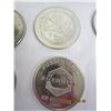Image 3 : 963. Lot of 6 Vintage Tokens and 2 Dollar Coins