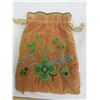 Image 5 : 969. Antique Native American Beaded Velvet Purse Rare Item
