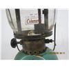 Image 3 : 970. Antique Coleman Lantern Green with Original Globe
