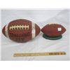 Image 1 : 984. Vintage Spalding J5V Football and a Vintage Musical Football