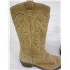 Image 2 : 986. Ladies Giddy -Up Size 8 Swade Leather Cowgirl Boots in Great Shape