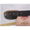 Image 3 : 988. Almost New Leather Belt with a Quality Mechanic Belt Buckle