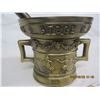 Image 5 : 993. Heavy Vintage Solid Brass Motor and Pestal Great Condition