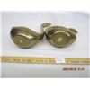 Image 6 : 994. 2 Vintage Solid Brass Swans in Great Condition.