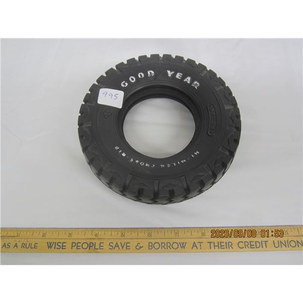 995. Antique Good Year Hi Miler Rubber Tire for an Ashtray