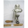 Image 6 : 1005. Antique Table Mount Meat Grinder Good Condition