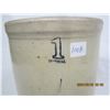 Image 2 : 1008. Antique Medalta One Gallon Crock No Chips or Cracks