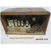 Image 7 : 1016. Antique Northern Electric Large Wooden Radio