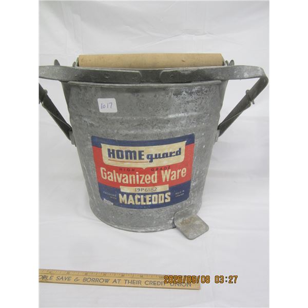1017. Antique Macleods Washing Bucket