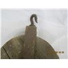 Image 2 : 1021. Large Hand Made Wooden Barn Pulley