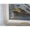 Image 2 : 1023. Vintage Artist Signed Maritime Themed Oil Painting 24x18 inches