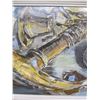 Image 4 : 1023. Vintage Artist Signed Maritime Themed Oil Painting 24x18 inches