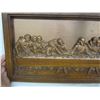 Image 2 : 1028. Copper craft The Last Supper 3D Copper Artwork in Good Condition