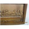 Image 4 : 1028. Copper craft The Last Supper 3D Copper Artwork in Good Condition
