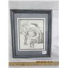 Image 1 : 1029. Bernie Brown Boys Will Be Boys Print Signed and Dated