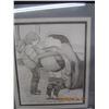 Image 2 : 1029. Bernie Brown Boys Will Be Boys Print Signed and Dated
