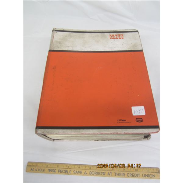 1037. Vintage Case 530 Construction King Backhoe Manual