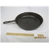 Image 1 : 1049. Antique No. 8 Cast Iron Frying Pan 10 5/8 inches 1051.