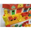 Image 4 : 1059. Vintage Fisher Price Main Street Playset Lots of Accessories and Action Figures