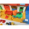 Image 8 : 1059. Vintage Fisher Price Main Street Playset Lots of Accessories and Action Figures
