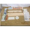 Image 1 : 1064. Guillow’s Authentic Beach Craft Musketeer Airplane Flying Model Kit Unbuilt with Orig